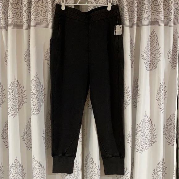 Free People Vintage Black Joggers
